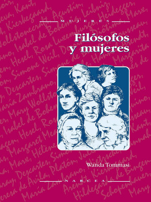 cover image of Filósofos y mujeres